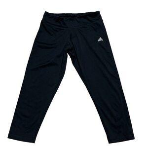 Adidas Black Climalite Cropped Leggings Size S